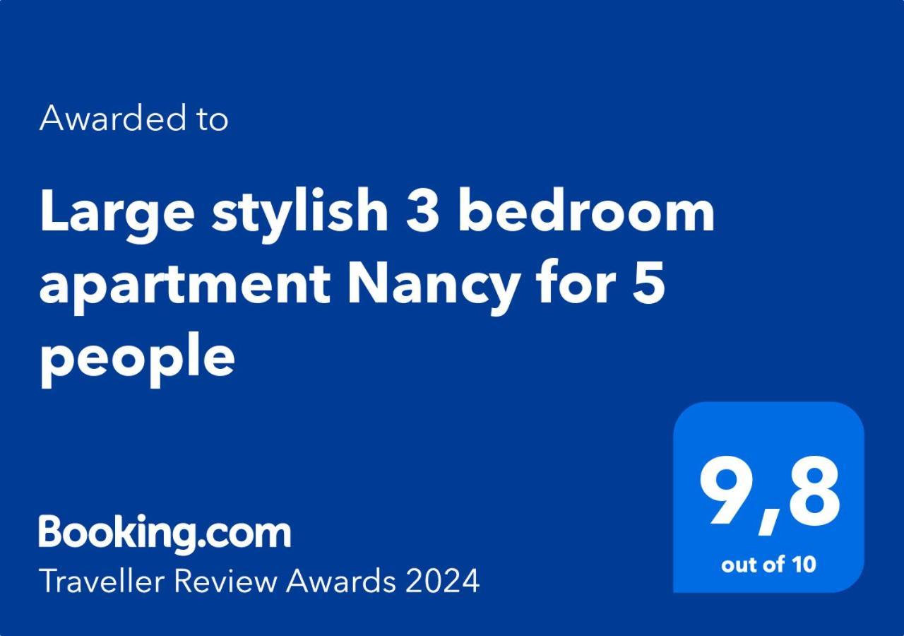 Apartamento Comfortable 3 Bedroom Nancy